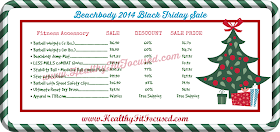 Beachbody 2014 Black Friday Sale, www.HealthyFitFocused.com 