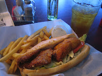 5395 West Soul Food Place - Catfish Po' Boy w/ Sweet Tea