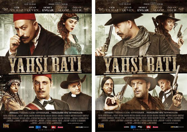 Posters of Turkish film Yahsi Bati.