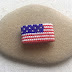 Free American Flag Beaded Peyote Ring Pattern