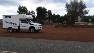 Van at Dog Cemmetry
