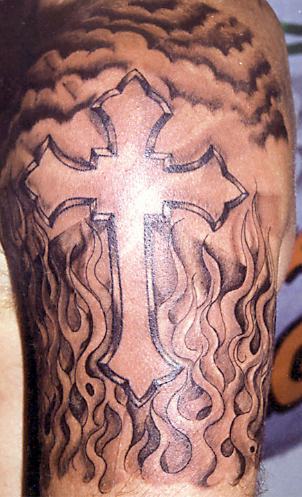 gallery cross tattoo