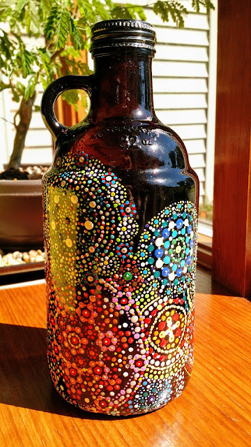 Hand-painted Growler