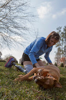 Amputee woman leg prosthesis