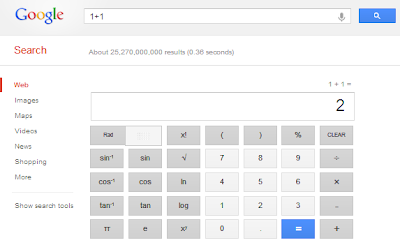 google ல் புதிய Scientific Calculator மற்றும் Unit Converter வசதிகள்