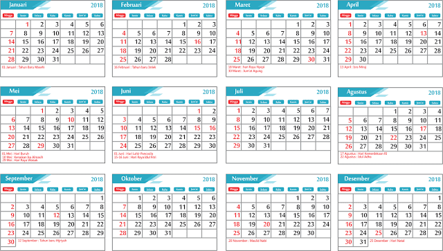 Download Kalender 2020 Masehi / 1441 Hijriyah Corel Gratis ...