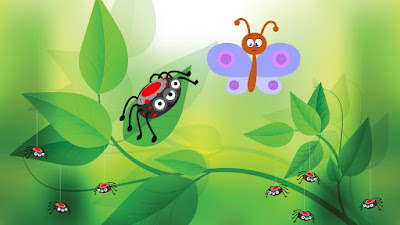 стих про бабочку для детей, бабочка и паук