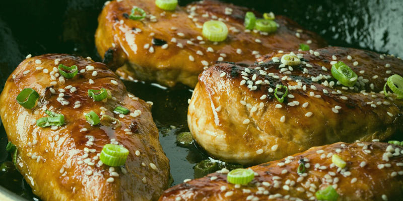 Simple Baked Honey Garlic Chicken