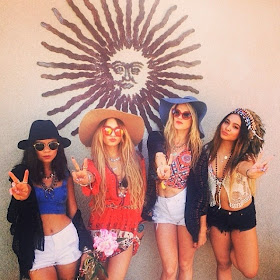 Coachella 2014 fashion style Vanessa Hudgens