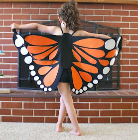 Tutorial to sew Monarch Butterfly Wings