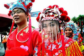 wedding for 66 couples held at the Tang Spa at Bali