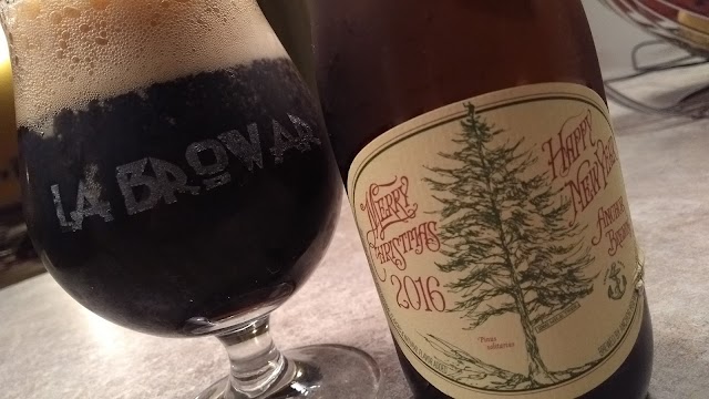 D'Gust! 2016 Anchor Brewing Christmas Ale.