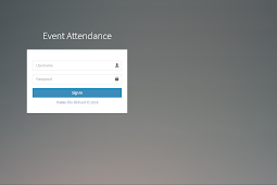 Aplikasi barcode absensi event dengan PHP, MySQL dan Bootstrap 3