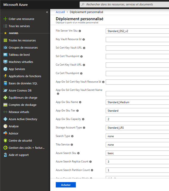 Moodle Déploiement dans l'Azure Cloud - 3