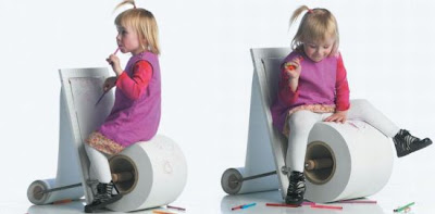 Children's Paper Chair