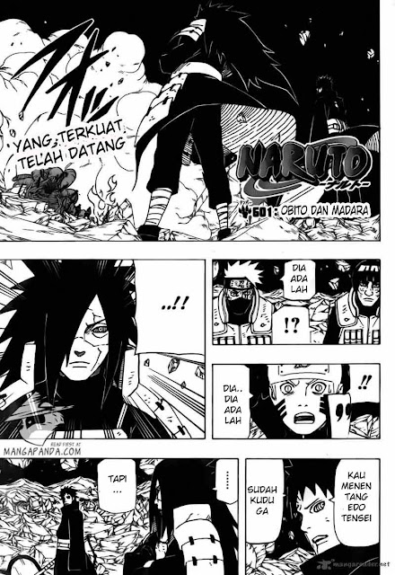 DOWNLOAD KOMIK NARUTO CHAPTER 601 "OBITO DAN MADARA" BAHASA INDONESIA