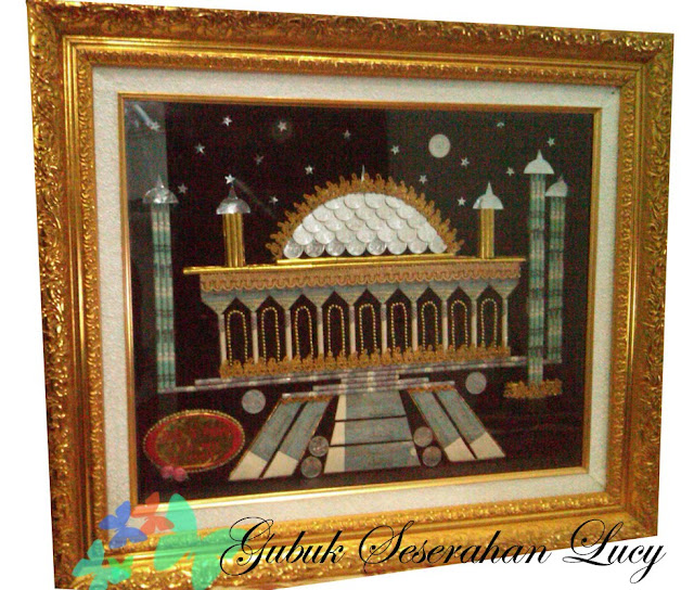 Mahar Masjid Kubah  Silver Gubuk Seserahan Lucy