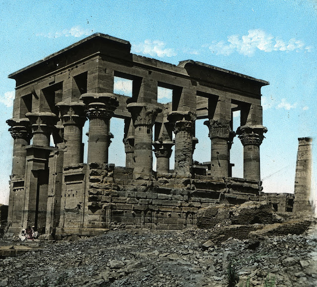 Храм Исиды в Филе, Египет. (ок. 1923 г.) Архив Бруклинского музея