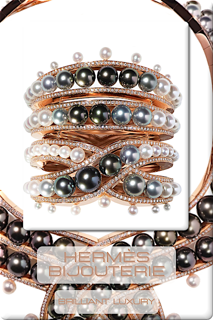 ♦Hermès Haute Bijouterie #hermès #jewelry #pearls #brilliantluxury