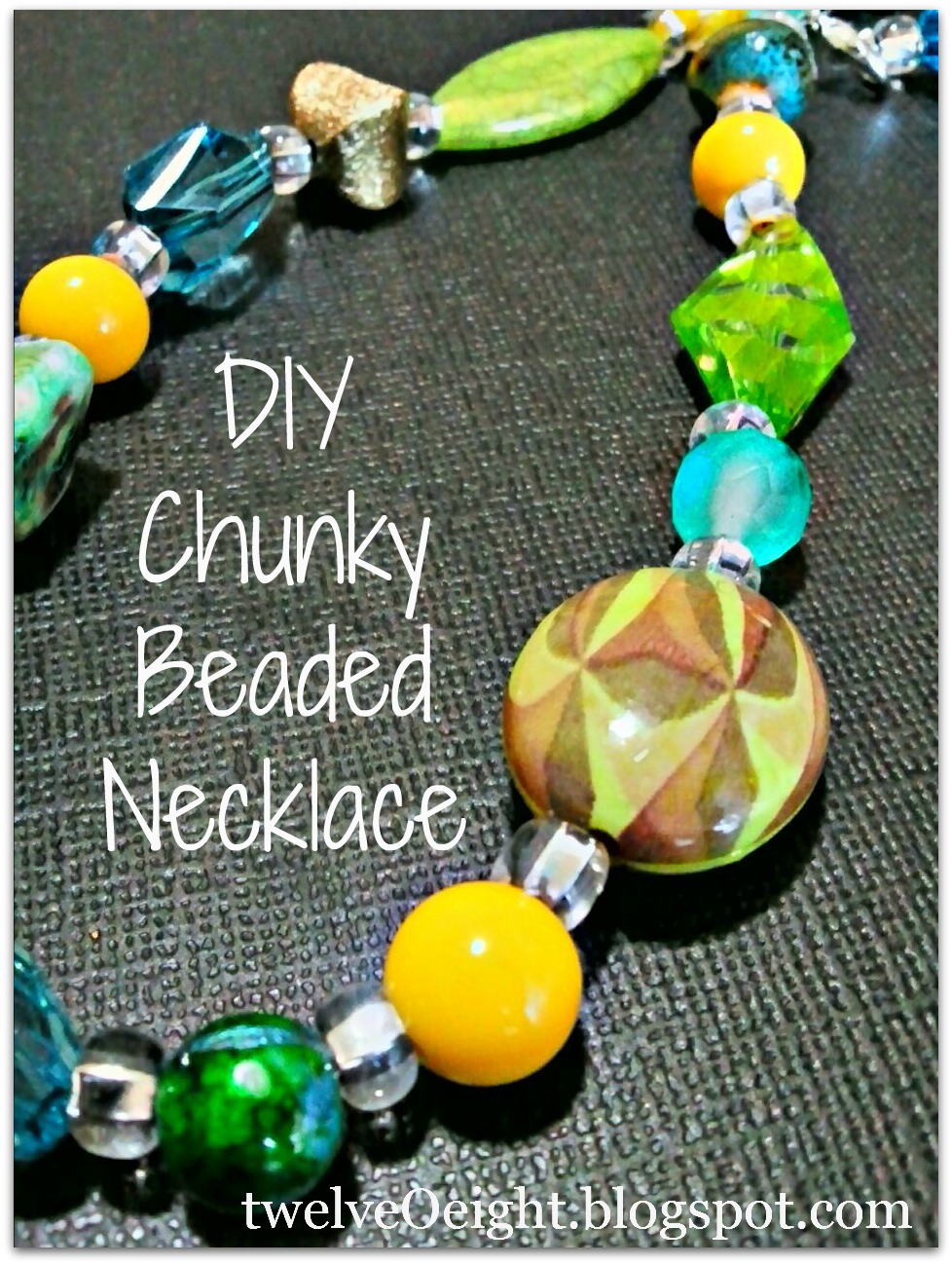 Chunky beaded necklaces