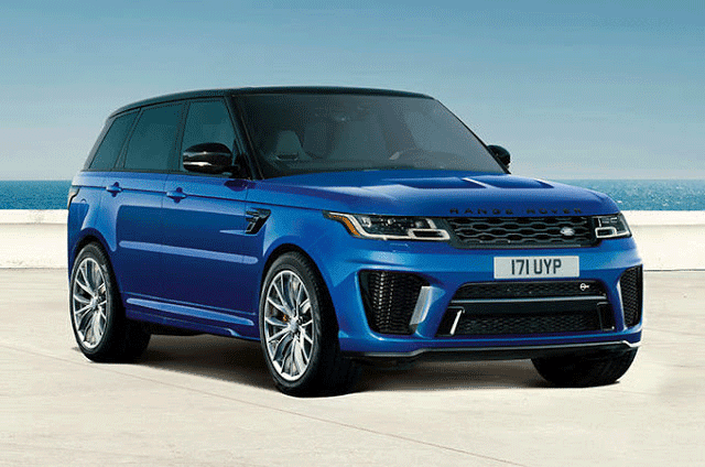 Range Rover Sport SVR Specs