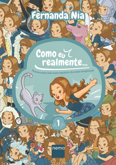 Capa do livro Como eu realmente: vol. 1, de Fernanda Nia