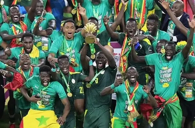 منتخب السنغال الحائز على كاس امم افريقيا 2021