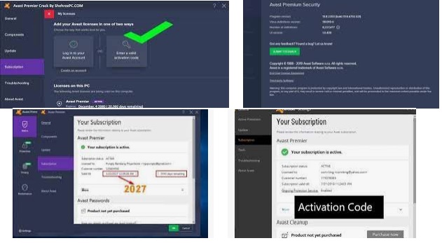 Avast Premier License File Till 50 Activation Code 22 Checksoftwares