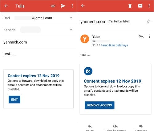 Mengirim Email Mode Rahasia 