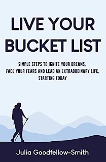 Live Your Bucket List - a personal development book by Julia Goodfellow-Smith - book promotion sites