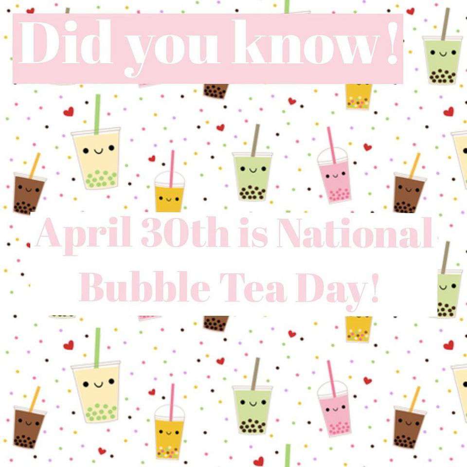 National Bubble Tea Day Wishes For Facebook