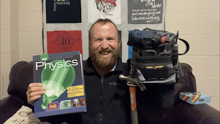 Hands-on versus book learning: physics book and tool belt