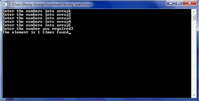 Binary Search In C
