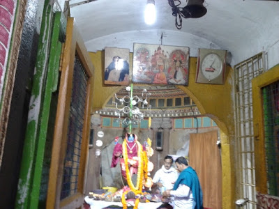 The deity made out of Neem wood - Hanseshwari Temple  