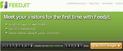 Memasang Widget Feedjit Di Blogger