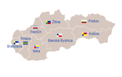 Pembagian wilayah administratif Slowakia