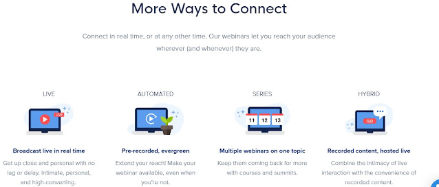 WebinarNinja lets you create, host, and share webinars without any worries.