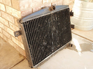 Volvo 1800 Radiator - Before