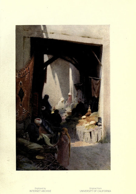 سوق بالقاهرة للرسام روبرت تالبوت كيلي (Robert Talbot Kelly)
