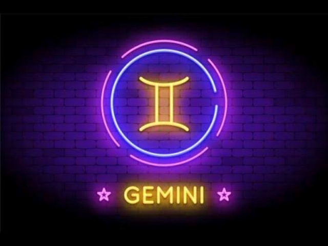 Gemini Neon Zodiac Signs, Mithun Rashi Free Astrology Wallpapers Background Images