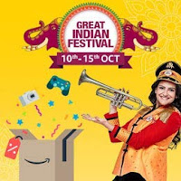 Amazon Great Indian Festival | 10th-15th Oct. Huge Discounts‎