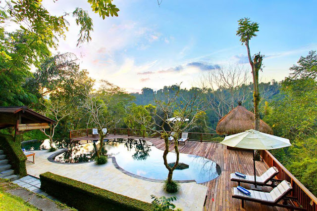bercuti di Nandini Jungle Resort & Spa Bali.