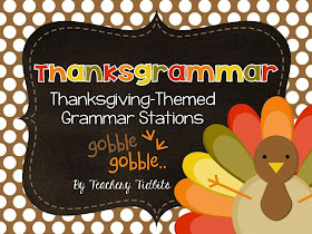 http://www.teacherspayteachers.com/Product/Thanksgrammar-Thanksgiving-Themed-Grammar-Stations-1564922