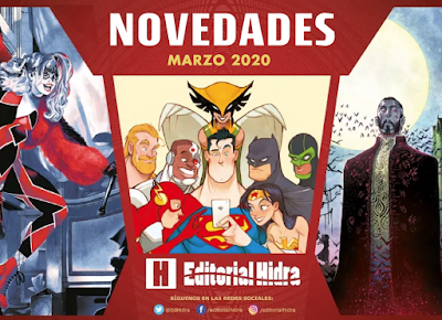 Novedades marzo 2020 Editorial Hidra.