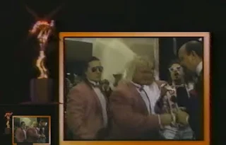 WWF - Slammy Awards 1987 - The Hart Foundation arrive