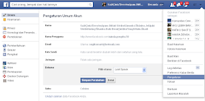Cara Merubah Bahasa Facebook ke Bahasa ALay