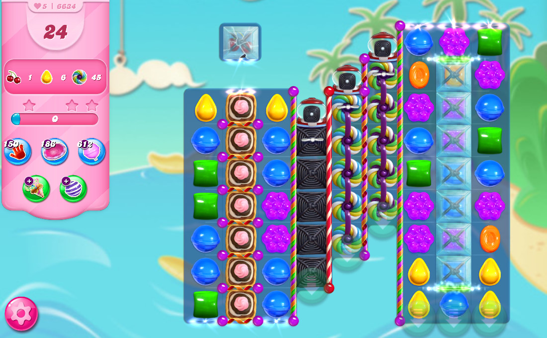 Candy Crush Saga level 6634