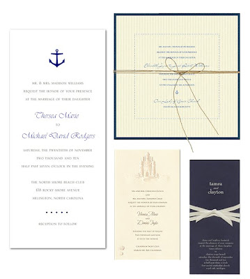 Nautical Wedding Invitations