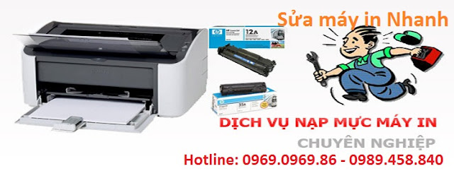 sửa chữa máy in, đổ mực máy in tại nhà LH: 0969.0969.86