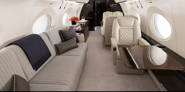 Gulfstream Unveils All-New G500 Interior: Setting New Standards in Luxury and Comfort